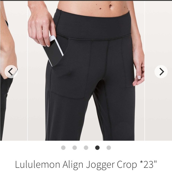 LULULEMON ALIGN JOGGER CROP 23” SIZE 12 - Picture 6 of 7